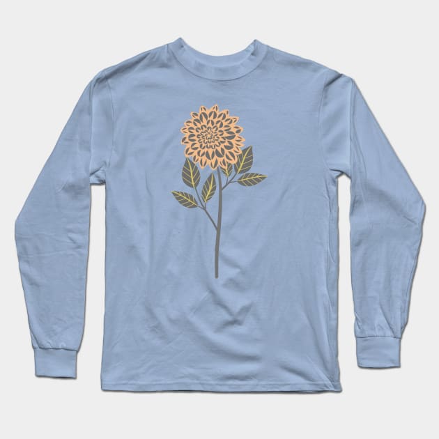 Dahlia Long Sleeve T-Shirt by Rebelform